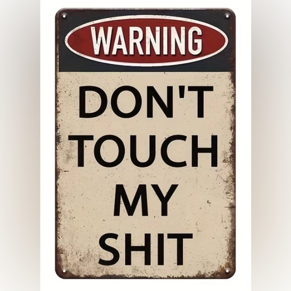 New Metal Sign (8x12”)
